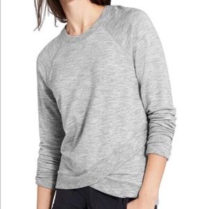 Athleta Criss cross Sweatshirt